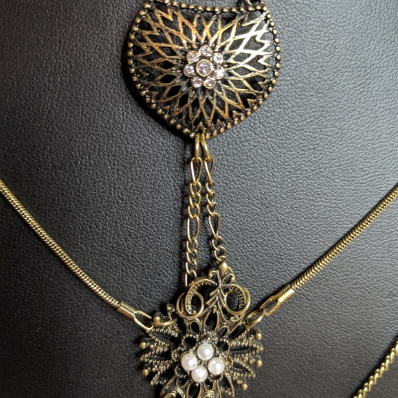 Necklace Gold Cross Pendant Free Press - Picture 7 of 8